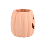 25cm Terracotta Cut Out Pumpkin Decoration