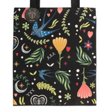 Midnight Bloom Tote Bag