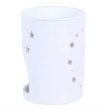 White Sun and Moon Oil Burner & Wax Warmer