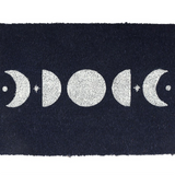 Dark Blue Moon Phase Doormat