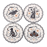 Frightful Folk Coaster Set