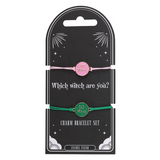 Set of 2 Good Witch and Bad Witch Bracelets