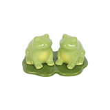 Luna Frog Salt and Pepper Shakers