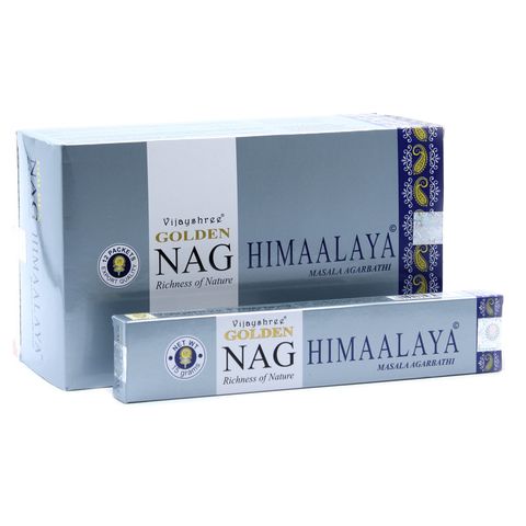 Vijayshree Golden Nag Himalaya incense sticks 15g box