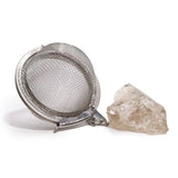 Raw Crystal Smoky Quartz Tea Strainer