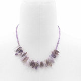 Longstone Crystal Necklace - Amethyst