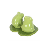 Luna Frog Salt and Pepper Shakers