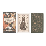 Three cards from the 'Woodland Wardens' set by Jessica Roux on a white background.