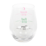 Good Witch, Bad Witch Stemless Glass