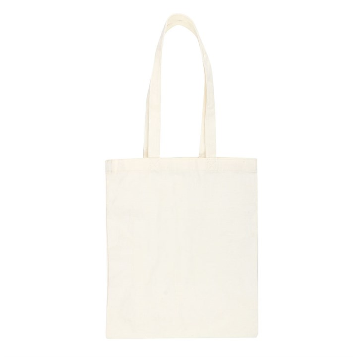 Frightful Folk plain reverse side of tote bag