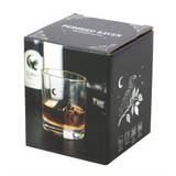 Perched Raven Drinking Glass