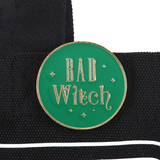 Bad Witch Social Club Tote Bag with Pin Badge