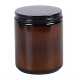 Set of 4 Witch's Apothecary Amber Jar Candles
