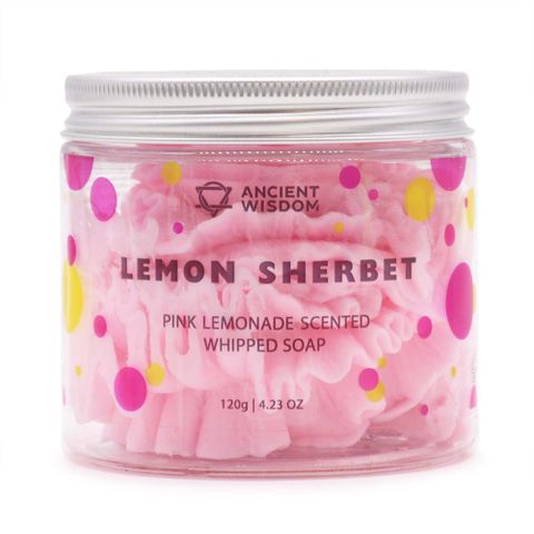 Lemon Sherbet Whipped Cream Soap