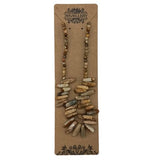 Longstone Crystal Necklace - Map Stone