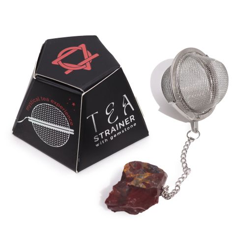 Raw Crystal Mookaite Tea Strainer