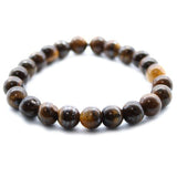 Tiger's Eye Crystal Bead Bracelet