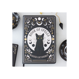 Black Cat Spell Book Notebook