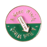 Which Witch Are You Spinning Pin Badge