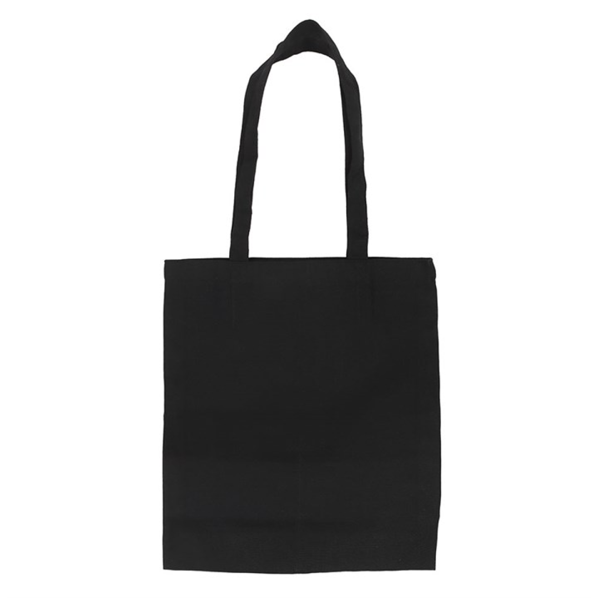 Plain reverse side of black Good Witch Social Club tote bag