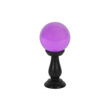Small Purple Crystal Ball on Stand