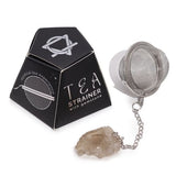 Raw Crystal Smoky Quartz Tea Strainer