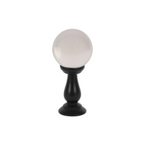 Small Clear Crystal Ball on Stand