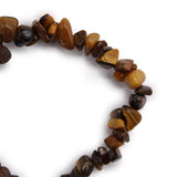 Tiger's Eye Crystal Chip Bracelet