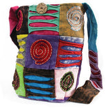 Spiral Ethnic Sling Bag