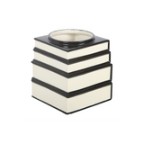 Black Cat Magick Book Stack Vase