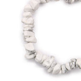 White Jasper Crystal Chip Bracelet