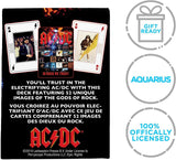 ACDC In Rock We Trust Playing Cards