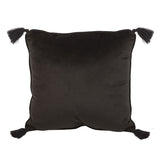 Black Astrology Wheel Cushion