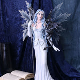 Adica Ice Fairy Figurine With Dragon
