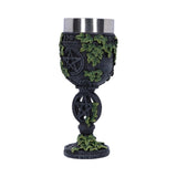 Aged Wiccan Pentagram Goblet