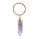 Amethyst Crystal Keyring