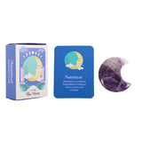 Amethyst Crystal Moon Keepsake