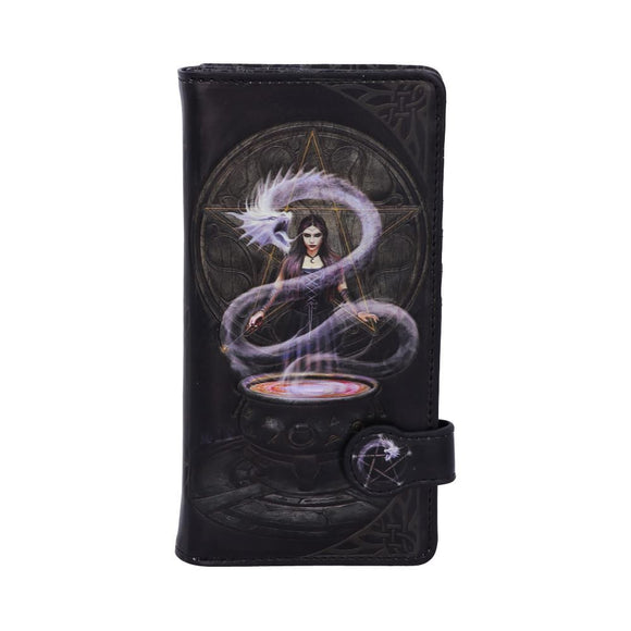 Anne Stokes The Summoning Witch and Dragon Embossed Purse