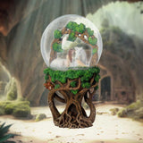 Anne Stokes Pure Heart Unicorn Snow Globe