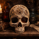 Apothecary Skull Figurine