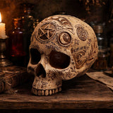 Apothecary Skull Figurine