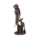 Artemis Greek Goddess of the Hunt Bronze Figurine