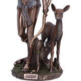 Artemis Greek Goddess of the Hunt Bronze Figurine