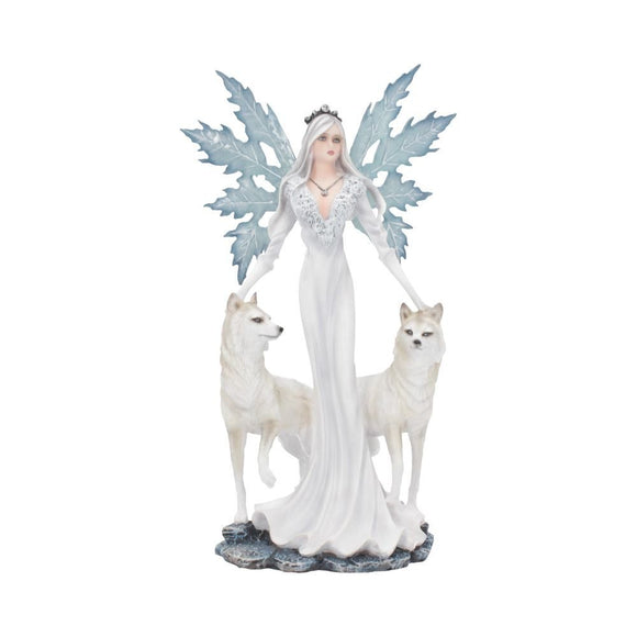 Aura Winter Fairy Wolf Ornament (small)