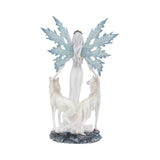 Aura Winter Fairy Wolf Ornament (small)