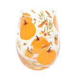 Autumn Days Stemless Glass