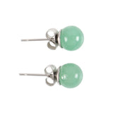 Aventurine Crystal Stud Earrings