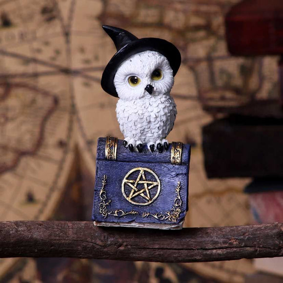 Avian Spell (Blue) Owl Ornament