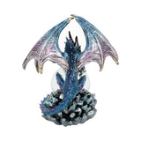 Azul Oracle Blue Dragon Fortune Seer Snow Globe
