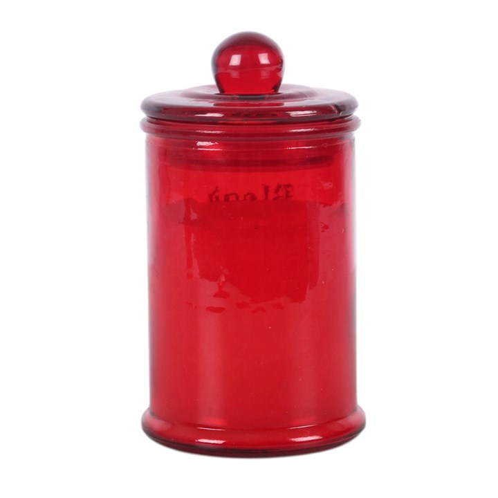 Blood Moon Pomegranate scented candle back view